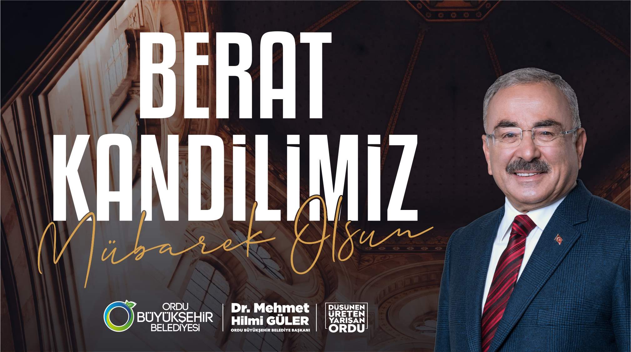 BAŞKAN GÜLER’DEN BERAT KANDİLİ MESAJI